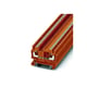 Bloc de jonction série PT - Push-in - 1 étage - 2,5 mm² - orange - PT 2,5 OG