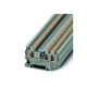 Bloc de jonction série PT-TWIN - Push-in - 1 étage - 4 mm² - gris - PT 4-TWIN