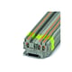 Bloc de jonction série PT-TWIN - Push-in - 1 étage - 2,5 mm² - gris - PT 2,5-TWIN