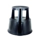 Tabouret rond MOBIL STEP LUXE - noir
