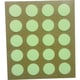 Cache vis adhésif diamètre 12 mm sachet de 100 pièces ivoire