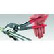 Pince clé ajustable chromée 250 mm avec manche gainé PVC