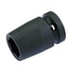 Douille impact 1/2" courte 6 pans NS - 19 mm
