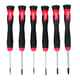 Coffret de 6 tournevis de précision à empreinte Phillips® et Plat