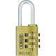 Cadenas à combinaison à molettes laiton 165 largeur 40 mm