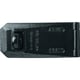 Porte-cadenas GRANIT 130/180 anodisé noir 180 x 78 mm