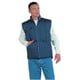 Gilet ARDEN LONG bleu