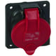 Prise murale d'appareillage industriel HYPRA 3P+N+T - 16 A - 84 x 74