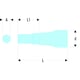Douille tournevis pour vis 6 pans creux KT - 19 mm