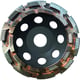 Plateau de surfaçage diamant CG-Z - 125 x 22,23 mm