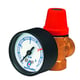 Soupape de sécurité S20ZM 3/4"F 3 bar avec manomètre