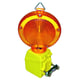 Lampe de chantier clignotante automatique - orange
