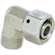 Raccord de tube hydraulique HP orientable série EW - mâle/femelle - 6 mm - M12 x 1,5 - acier - coudé - DIN L - EW06LOMDCF
