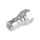 Embout coupleur hydraulique profil ISO 7241-1 série 60 - 170 bar - 200l/min - G3/4" - H6-63-BSPP