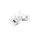 Raccord instantané équerre à 45° orientable mâle 55170