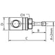 Coupleur de sécurité pour tuyau ISO C 0B145