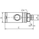 Coupleur de sécurité mâle cylindrique ISO B 0B121