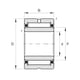 Roulement à aiguilles série NA4