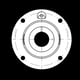 Palier complet auto-aligneur applique PMEY XL N - 145 mm