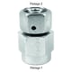 Union femelle série MAVE - G1/2" - 12 mm - acier - droit - BSPP - S - MAVE12SRCF