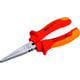 Pince à becs plats vernie isolée 1000 Volts 236-16TI - 160 mm - Longueur des becs : 52 mm