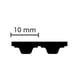 Courroie synchrone polyuréthane Synchro-Power T10 1150