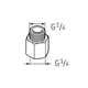 Raccord pour graisseur automatique LAPN - G1/4