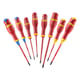 Jeu de 8 tournevis BORNEO slim PROTWIST® isolés 1000 Volts ATB