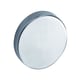 Rosace ronde inox pour béquille LINOX aveugle la paire
