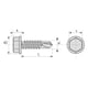 Vis autoperceuse tête hexagonale à embase inox A2