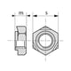 Écrou à souder HU DIN 929 brut - 16 mm
