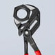 Pince clé atramentisée brunie avec manche gainé PVC 250 mm