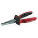 Pince à becs plats manche bi-matière  - 170 mm - Longueur des becs : 50 mm