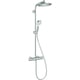 Colonne de douche CROMETTA S 240  1 jet EcoSmart avec mitigeur thermostatique