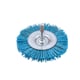 Brosse à fil circulaire - abrasif nylon 180 bleu - diamètre 175 mm