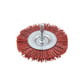 Brosse à fil circulaire - abrasif nylon 80 rouge