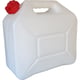 Jerrican alimentaire SANS ROBINET - 20 L - blanc