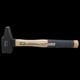 Marteau rivoir manche hickory et bi-matière  - 40 mm