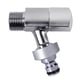 Robinet quart de tour (entrée 1/2" et sortie 3/4")