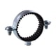Collier de fixation acier simple isophonique