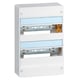 Coffret électrique DRIVIA - 13 modules - 2 rangées - avec borniers - blanc