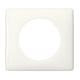 Plaque pour appareillage CELIANE LAQUE - 1 poste - blanc