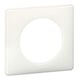 Plaque pour appareillage CELIANE LAQUE - 1 poste - blanc