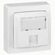 Prise RJ45 6 FTP - saillie - blanc