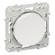 Poussoir ODACE - 10 A - blanc