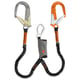 Longe SKYSAFE PRO FLEX Y mousqueton Fs 64- 1,8 m