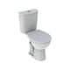 Pack WC au sol BASTIA SH Rimfree avec abattant standard