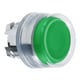 Tête de bouton-poussoir + capuchon IP69K Harmony XB4 - 22 mm - vert