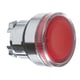 Tête de bouton-poussoir lumineux BA9s Harmony XB4 - 22 mm - rouge