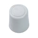 Butoir de porte plastique blanc diamètre 28 mm hauteur 30 mm